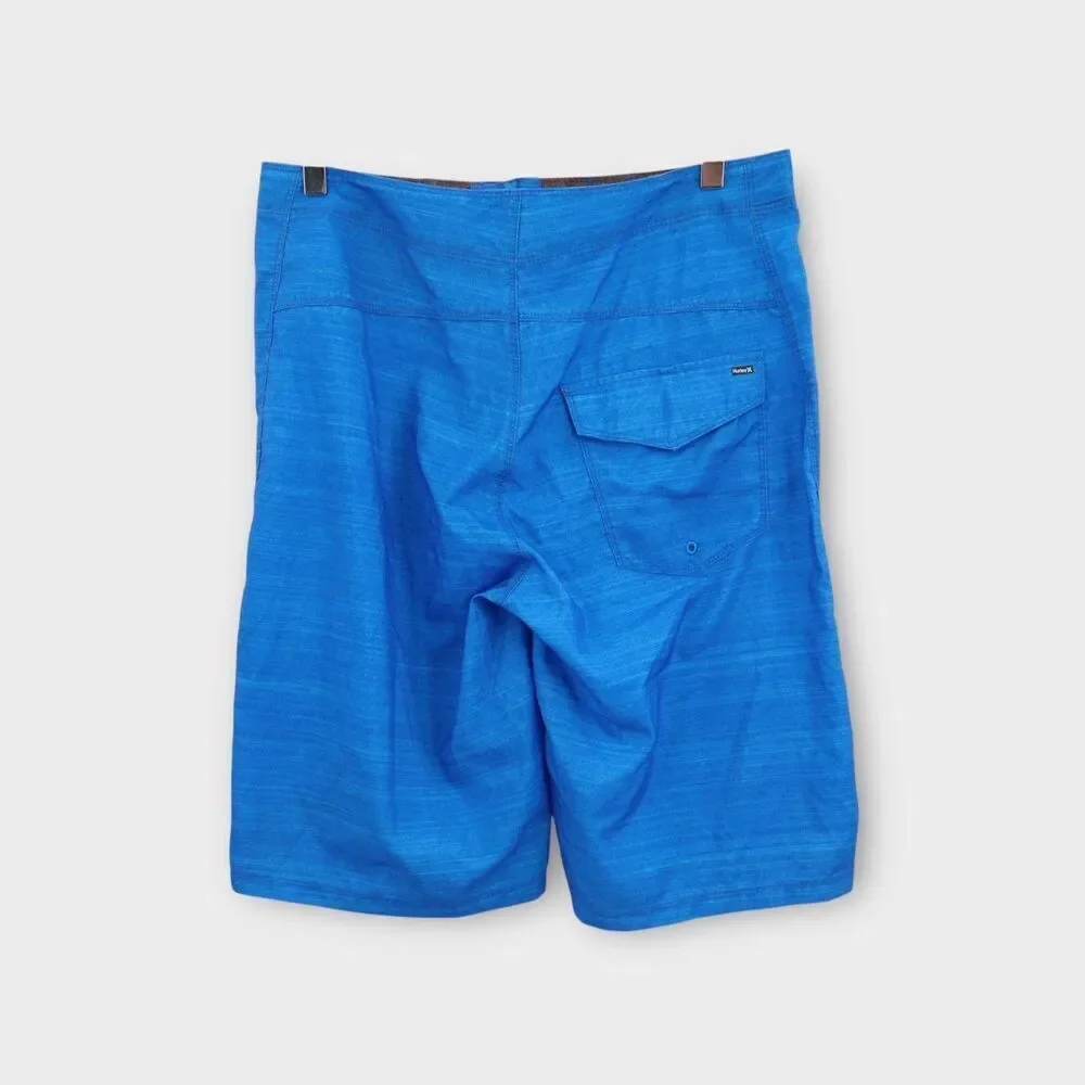 Hurley Sylo Stretch Boardshort Size 30 Blue Swiming Trunk Shorts